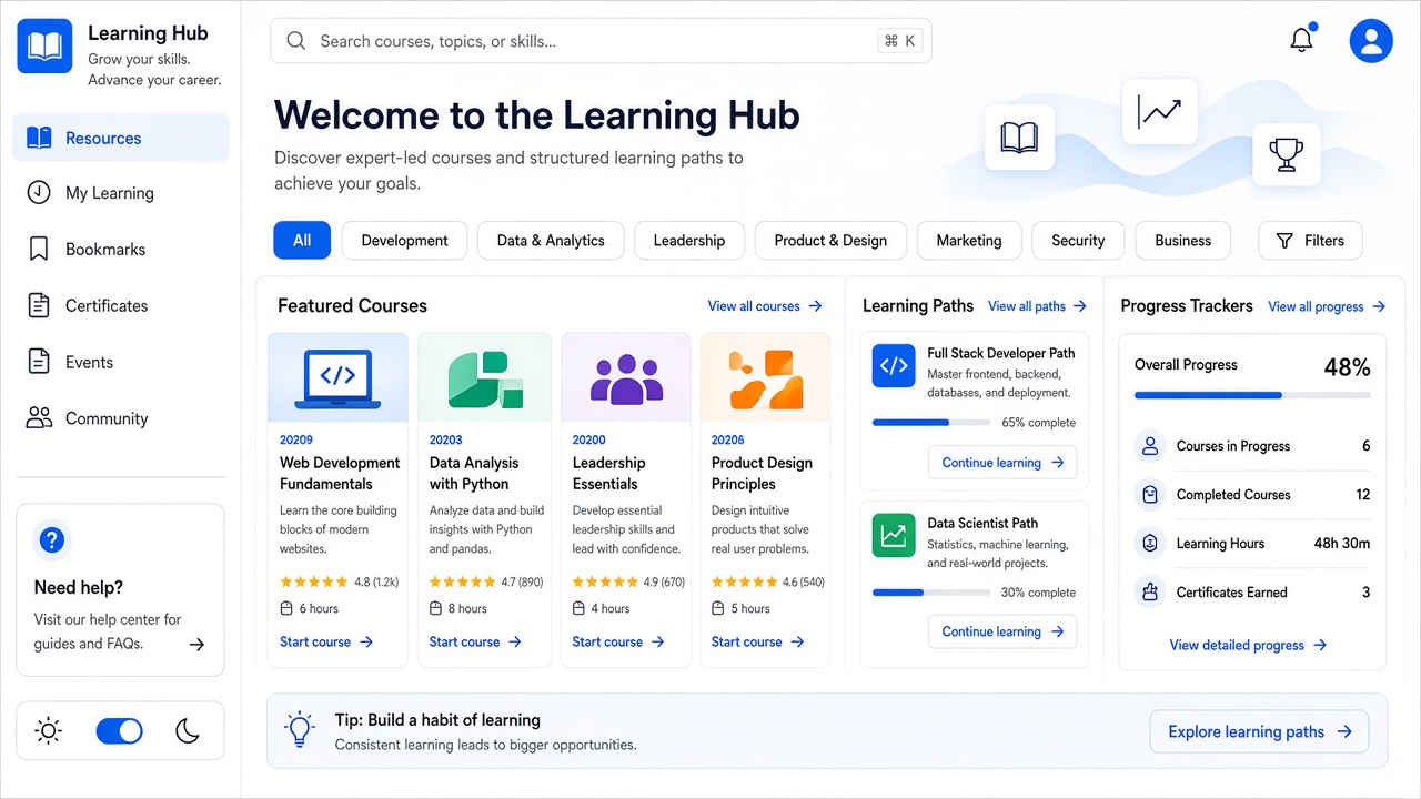 BIGOS learning resources