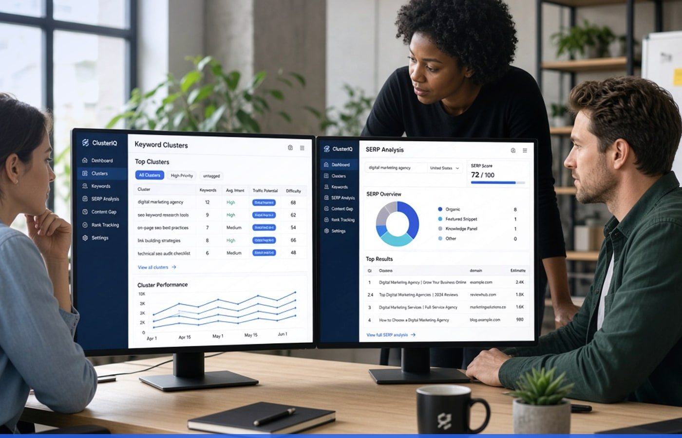 Growth-stage B2B | BIGOS visual on BIGOS